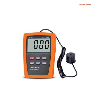 LX-1336B Screen Brightness Digital Illuminometer, Color Temperature 2856K standard calibration, Data hold, Intelligent Auto Power OFF.