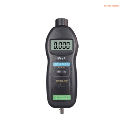 DT-2236B LED non-contact RPM contact RPM and Surface Speed Tachometer, Automatically memory Max/Min/Last  value, Automatically store data.