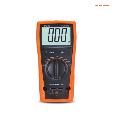 VC6013 High Accuracy Digital Capacitance Meter, Capacitor self-discharge (avoid buring the meter).