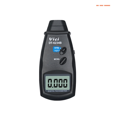 DT-6234B LED Photoelectric Tachometer, Automatically memory Max/Min/last value, Automatically store datas.