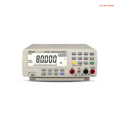 VC8145 Max 80000 digits,  Broadband True RMS, Quasi-function generator, Signal analysis, Up/Low limit tests, RS-232 computer interface multimeter